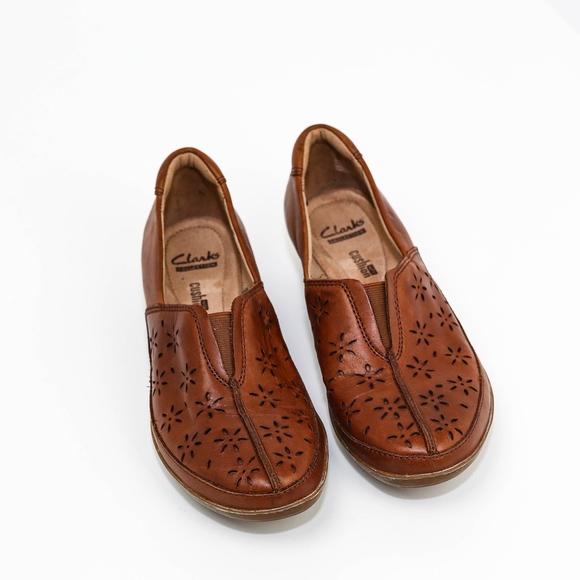 Clarks Soft Collection Brown - Picture 3 of 5